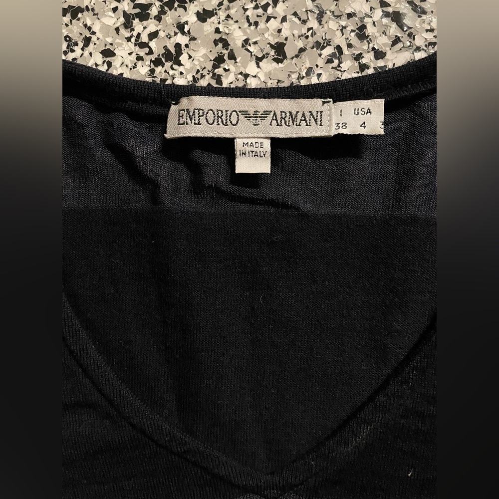 Pre-owned, Original V-Neck Pullover Emporio Armani (US4) Woman’s